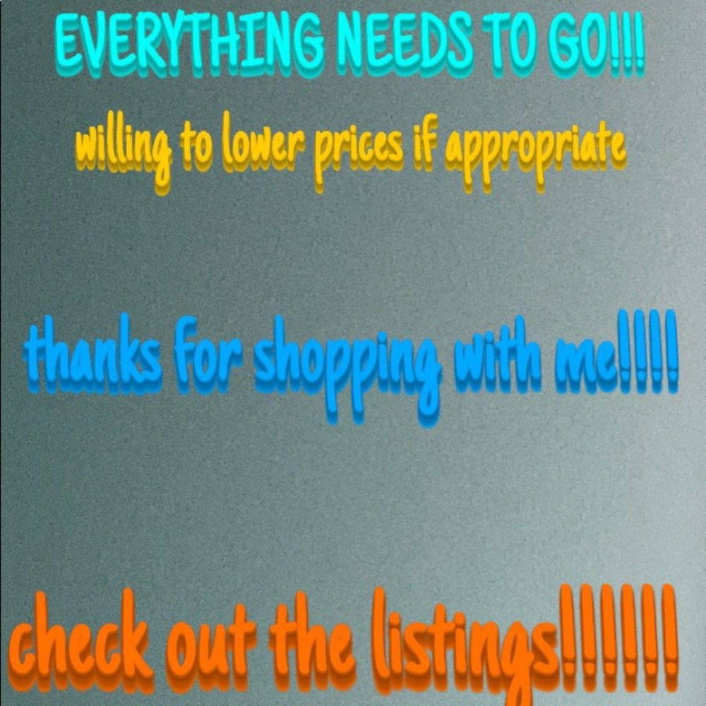 I’m donating whatever isn’t sold